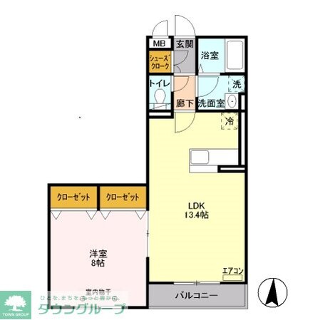 ウィステリアの物件間取画像